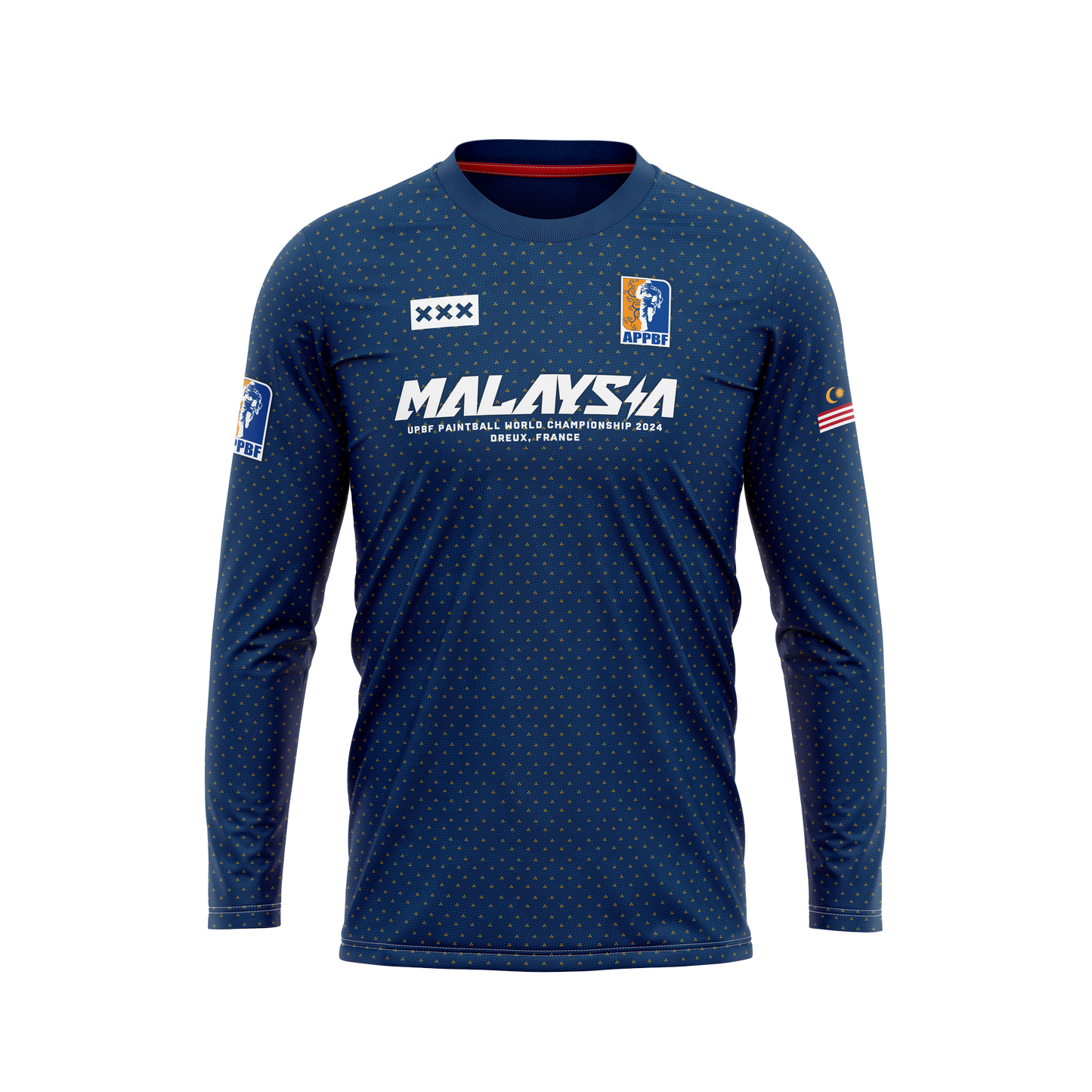 T-Shirt - Team Malaysia UPBF Long Sleeve [PREORDER]